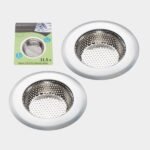 Fengbao 2PCS Kitchen Sink Strainer - Stainless Steel, Large Wide Rim 4.5" Diameter